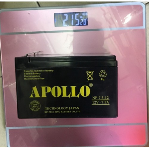 Ắc quy APOLLO 12V 7.5AH - NP 7.5-12