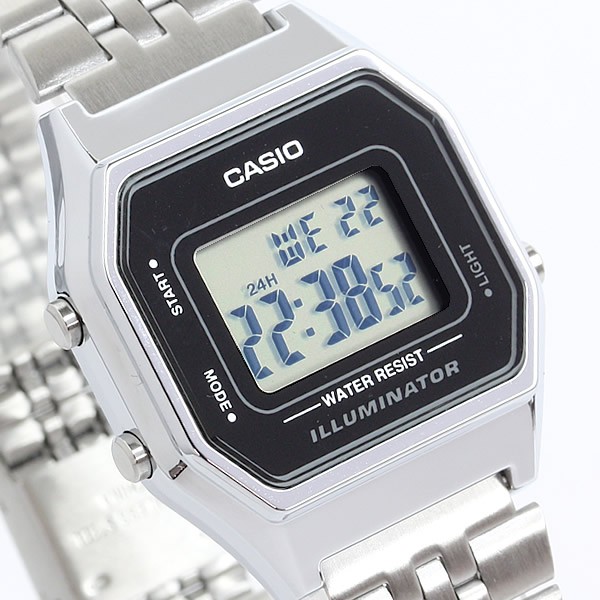 Đồng hồ nữ dây kim loại Casio chính hãng Anh Khuê LA680WA-1DF (28mm)