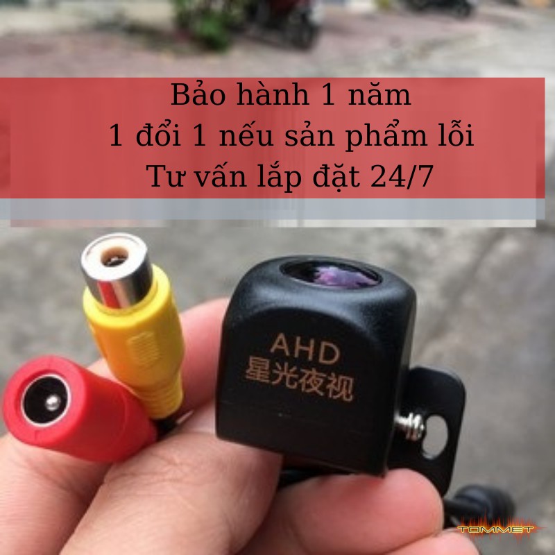 Camera lùi AHD góc quay rộng,hình ảnh 720P sắc nét ,điều chỉnh lên xuống linh hoạt.camera sau AHD chân cánh bướm.