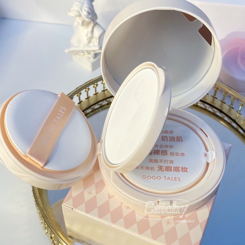 Phấn nước 2 tầng GOGOTALES kèm phấn phủ 2in1