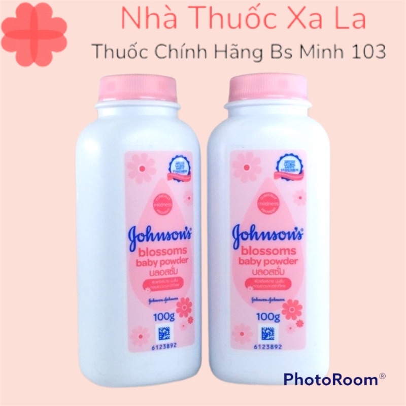 Phấn Rôm Johnson's Baby Hương Hoa Blossom Baby Powder 100g Hàng Thái Lan Chính Hãng