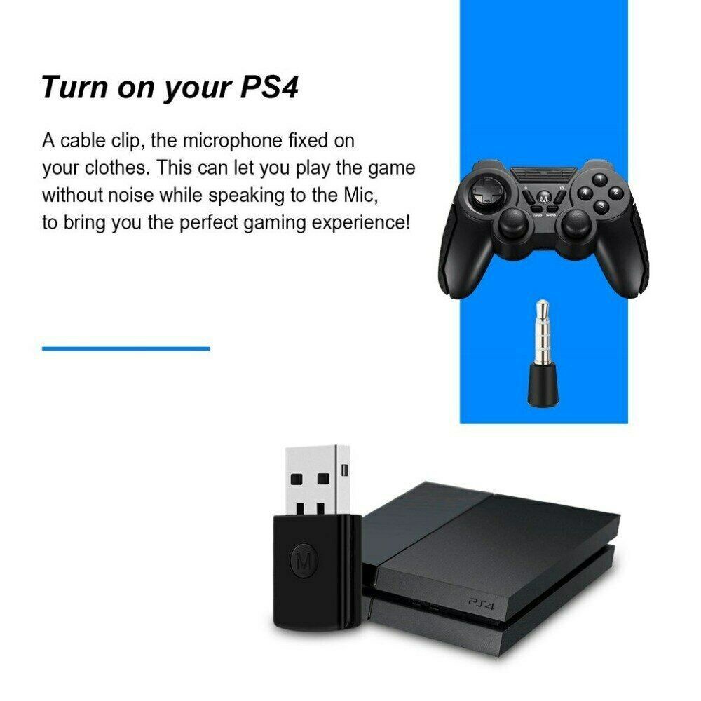 Usb Nhận Tín Hiệu Bluetooth Jack 3.5mm Cho Tay Cầm Chơi Game Ps4