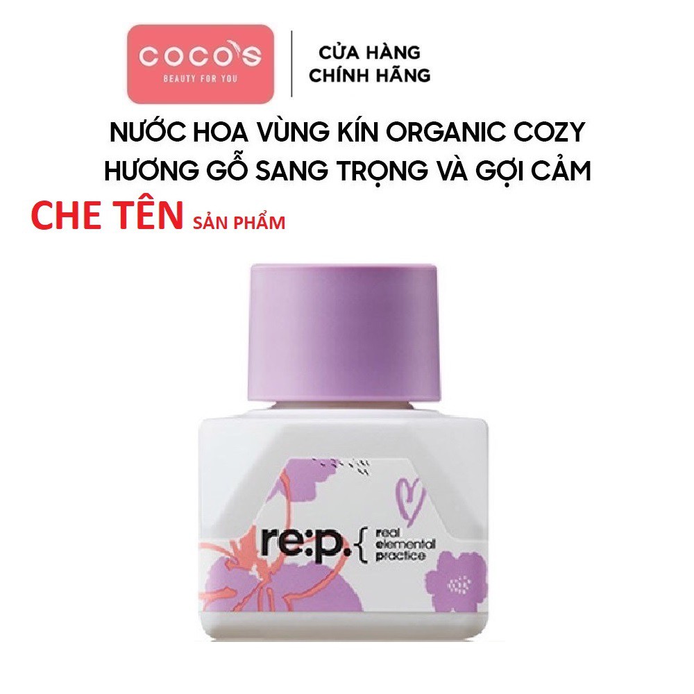 Nước Hoa Vùng Kín Organic Cozy Hương Gỗ Sang Trọng Và Gợi Cảm RE:P Natural Herb Inner Balance Cosy 5ml