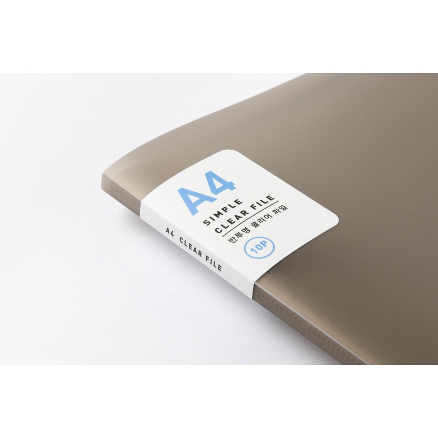 Bìa Đựng Tài Liệu ARTBOX Hàn Quốc Gồm 10 Ngăn Đựng Trong Suốt