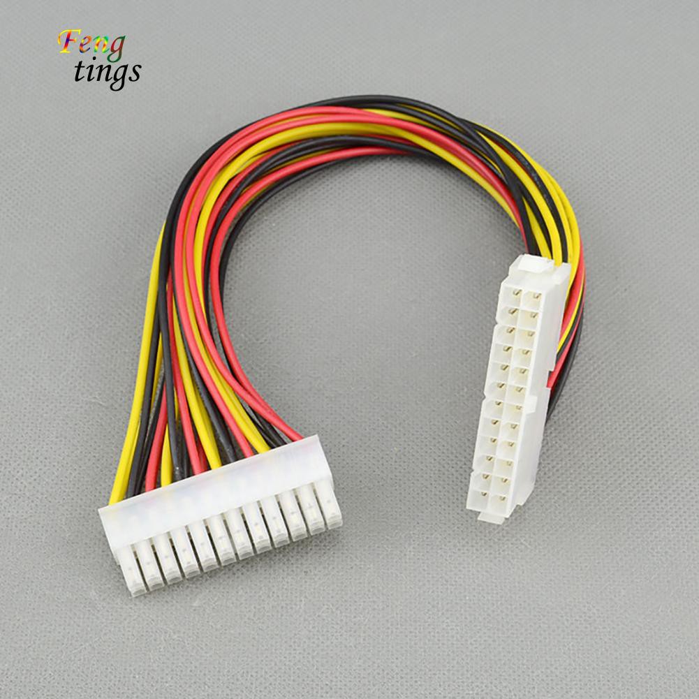 Dây Cáp Nối Dài Nguồn 24 Chấu Đực Sang 24 Chấu Psu Đầu Cái