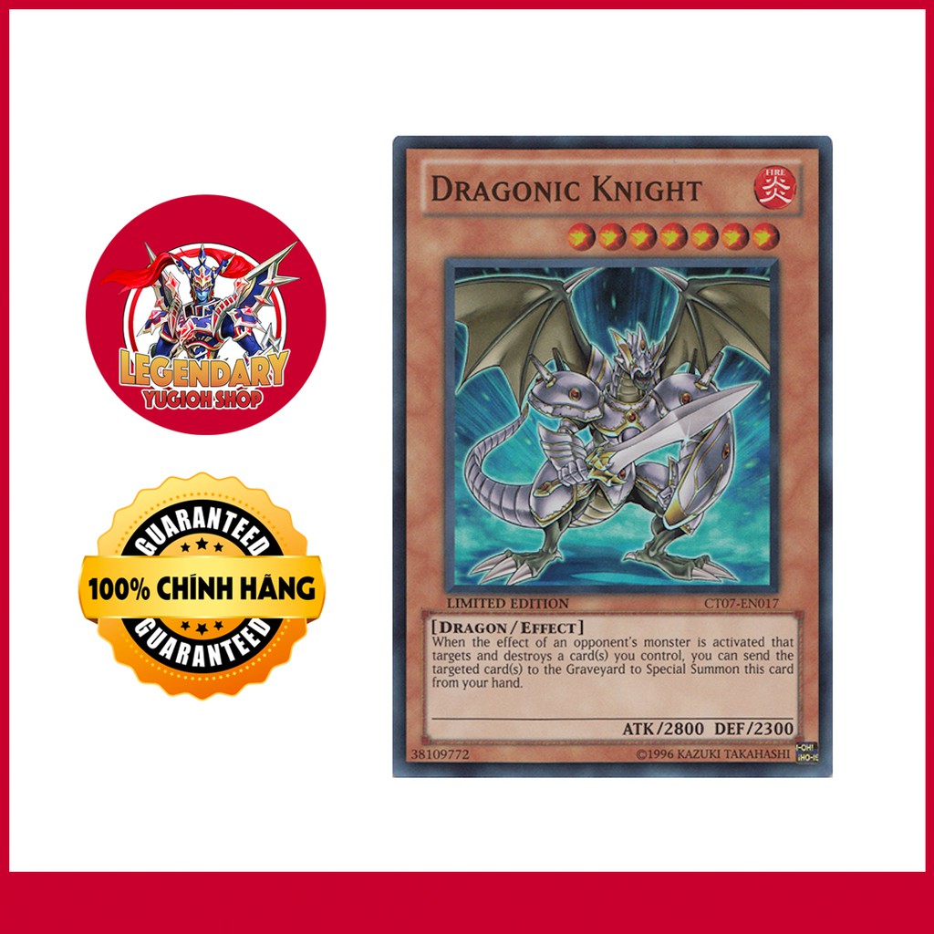 [Thẻ Bài Yugioh Chính Hãng] Dragonic Knight