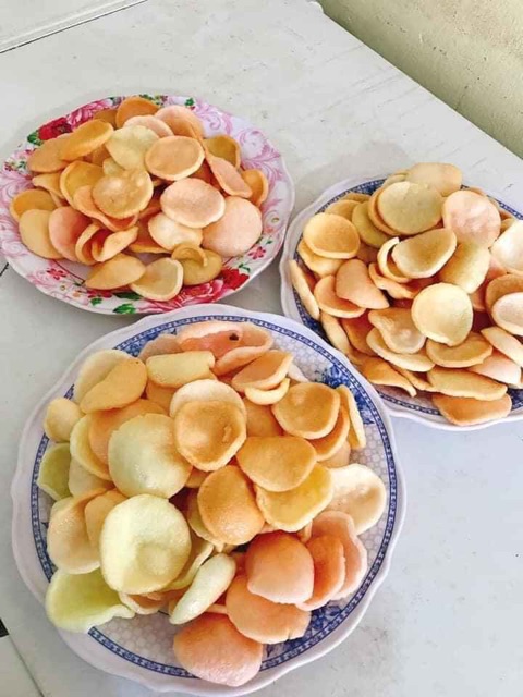 Phồng tôm ngũ sắc màu củ quả Bà Tân Vlog