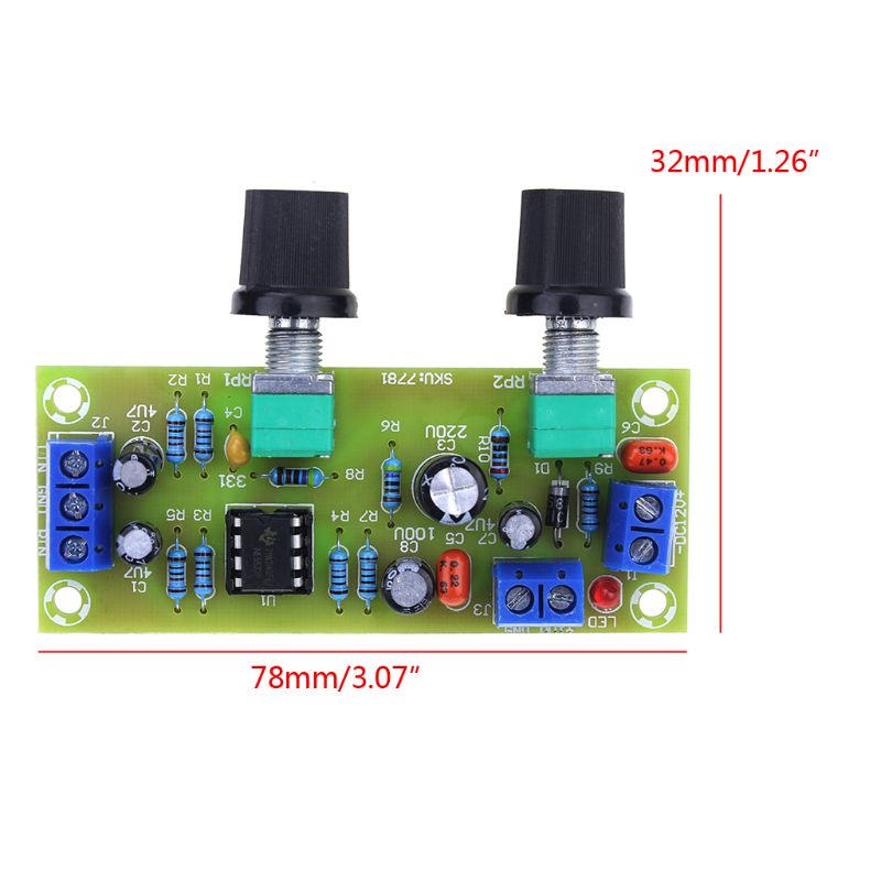Bảng Mạch Lọc Nguồn Điện Đơn 2.1 Dc 10-24v 22-30hz