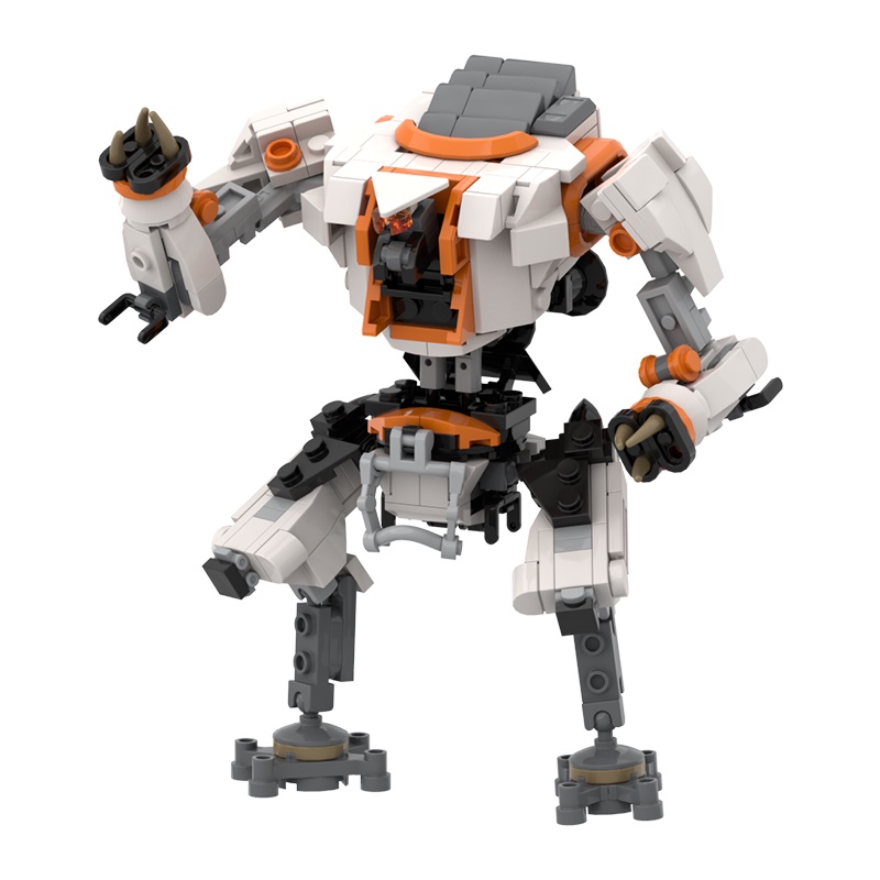 Bộ Đồ Chơi Lắp Ráp robot BuildMOC Titanfall 2 Reaper Mecha 336 Miếng