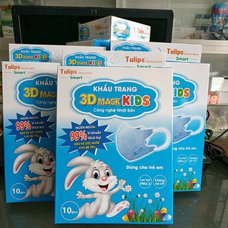 Khẩu trang em bé 3D (hộp 10cái)