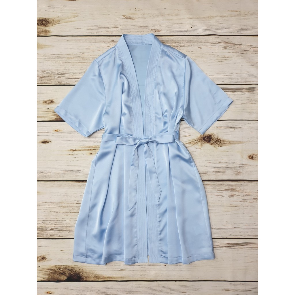 (SALE) ÁO CHOÀNG NGỦ GHP-GARMENT LỤA TRƠN THẮT NƠ GIÁ TỐT | BigBuy360 - bigbuy360.vn