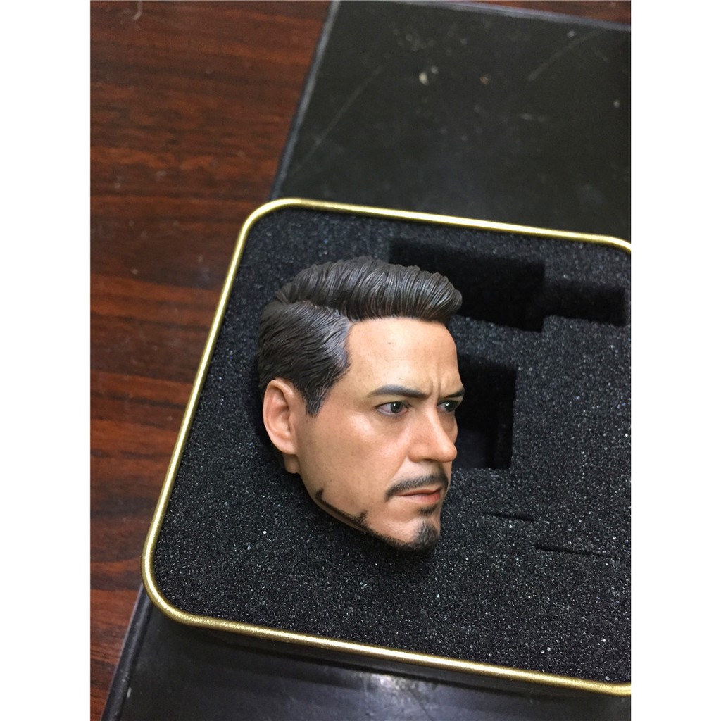 Head nam tỉ lệ 1/6 Tony Stark chính hãng Elite