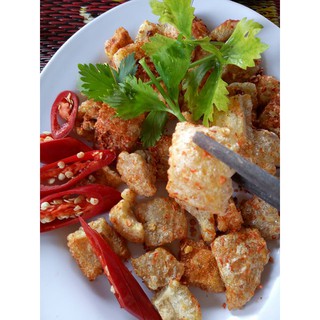 Da heo chiên mắm tỏi