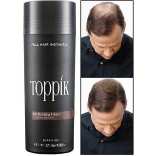 Bột phủ dày tóc hói tóc thưa Toppik + Tặng lược