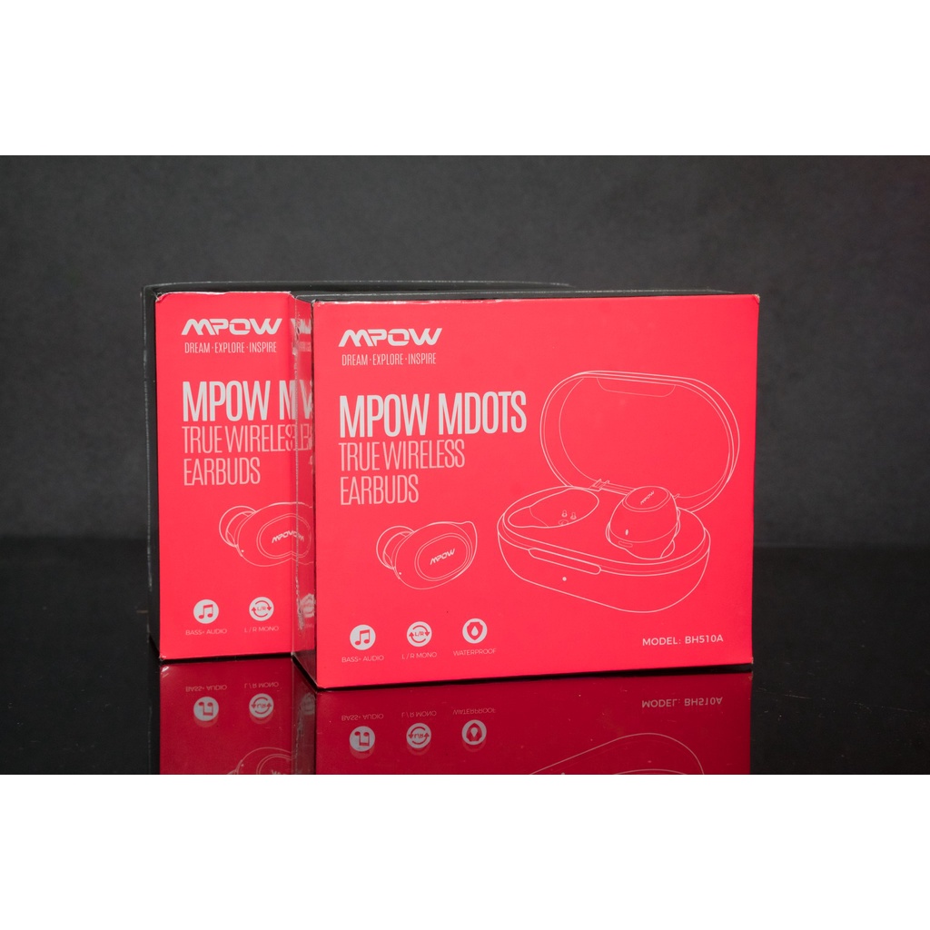 Tai nghe bluetooth TWS Mpow mdots chính hãng, fullbox, new seal - Lake Audio