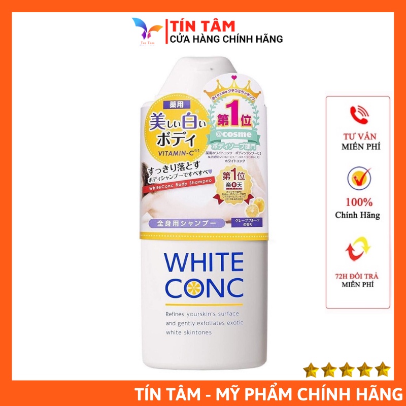 Sữa Tắm Trắng Da White Conc Nhật Bản 360ml