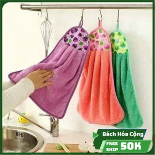  Khăn Lau Tay Nhà Bếp - KHĂN LAU TAY COTTON siêu thấm mịn