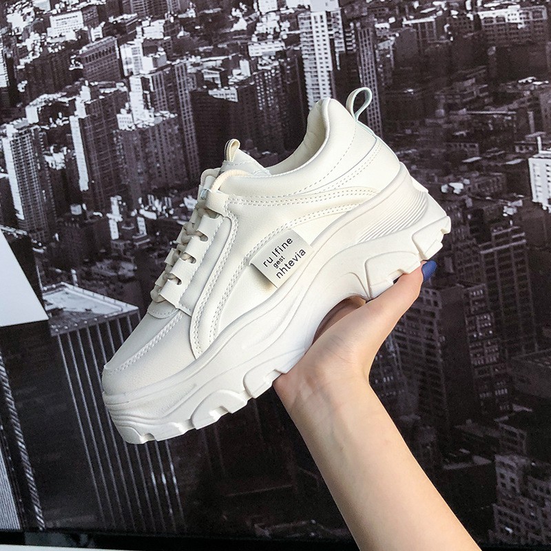 Giày Nữ G35 Thể Thao Sneaker Hàng Hiệu Cao Cấp Màu Trắng Đẹp Phong Cách Hàn Quốc Dễ Phối Đi Học Đi Chơi