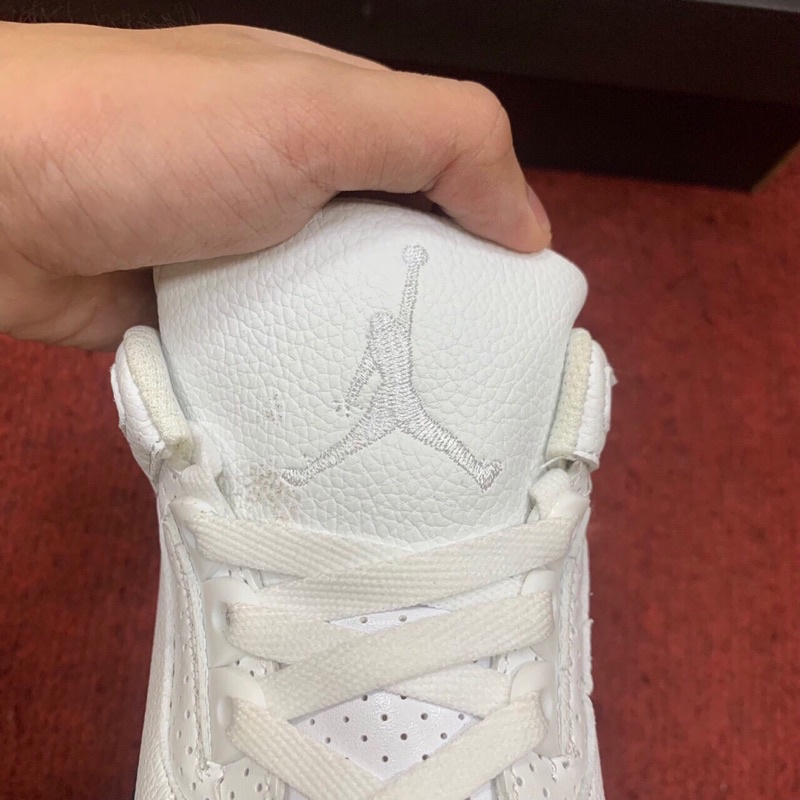 Giày thể thao nam nữ jordan 3 đen trắng thấp cổ