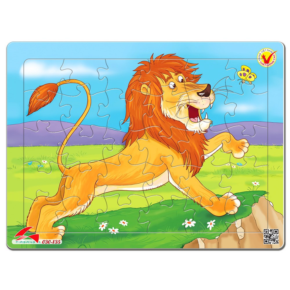 (19 Tranh mới xuất xưởng) Tranh xếp hình cho bé 30 mảnh ghép jigsaw puzzle. Đố chơi trí tuệ cho bé.