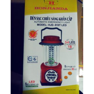 ĐÈN SẠC LED CHIẾU SÁNG HONJIANDA HJD-910 LED