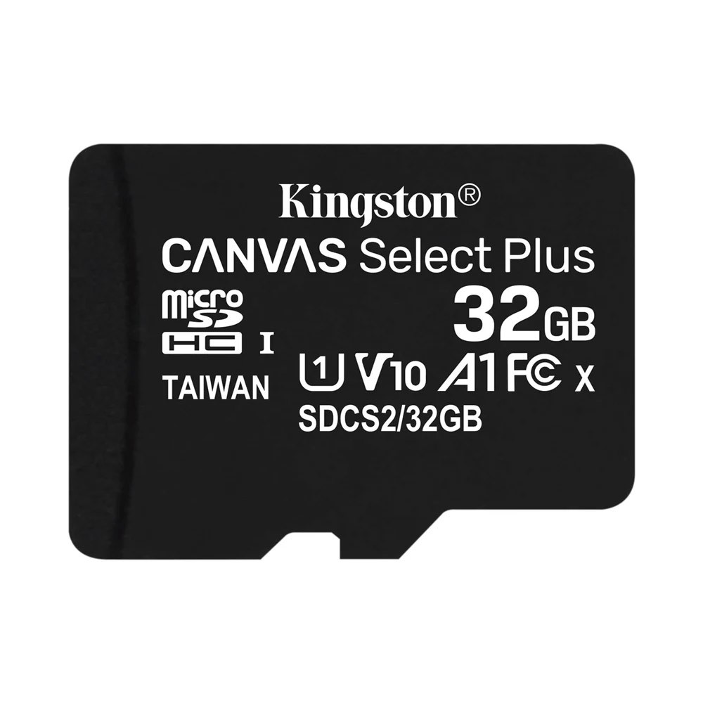 Thẻ nhớ micro SDHC Kingston 32GB Canvas Select 100R CL10 UHS-I SDCS2 32GBSP (Không Adapter) - Bảo hành 60 tháng | BigBuy360 - bigbuy360.vn