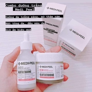 Bộ đôi dưỡng trắng da Glutathione medipeel