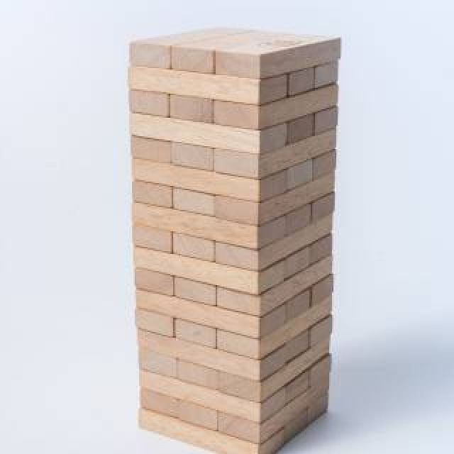 Đồ chơi rút tháp (rút gỗ) Jenga 48 thanh mới -dc3369 ALL IN ONE