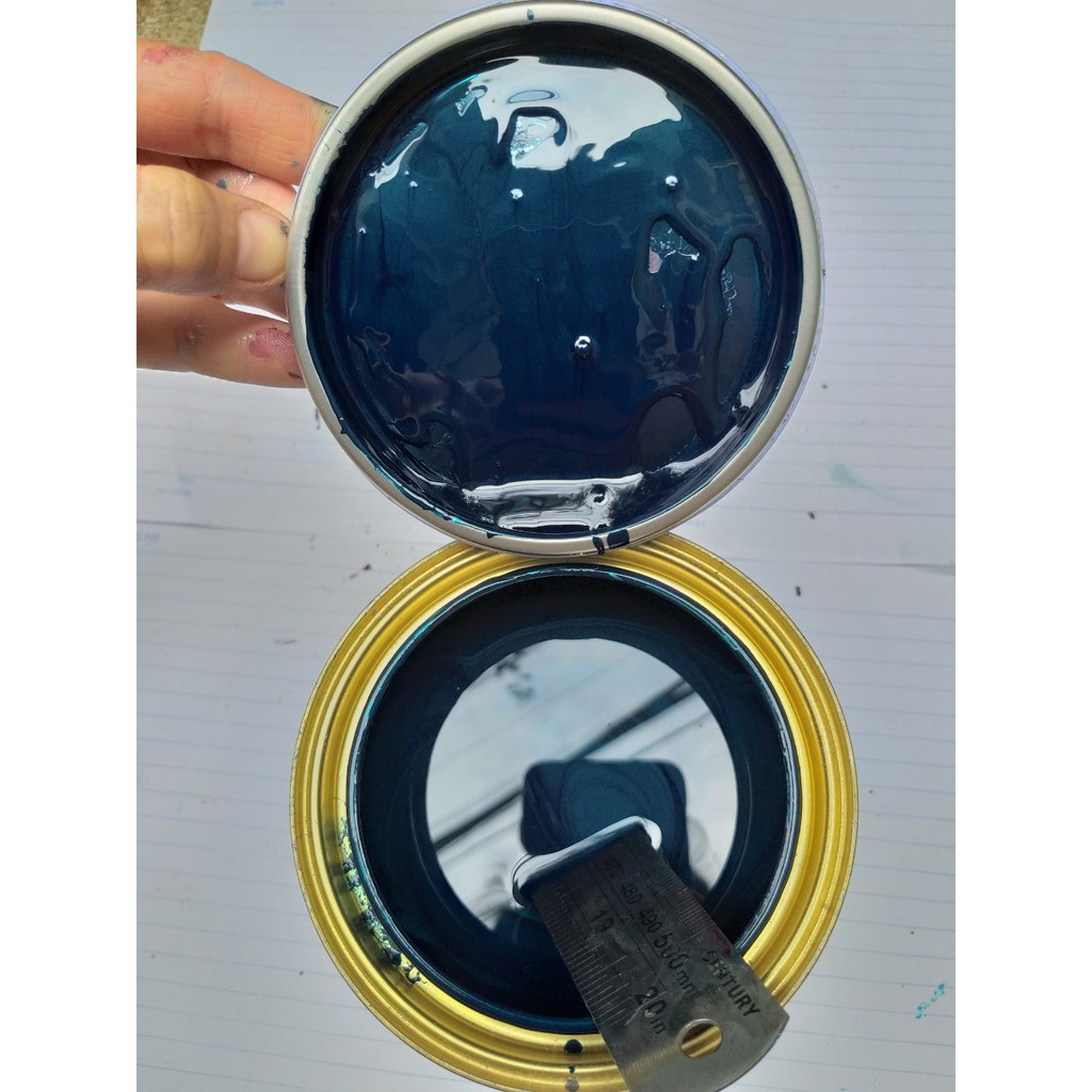 1 lạng màu xanh nhớt 1 thành phần cho xe đẹp như mới