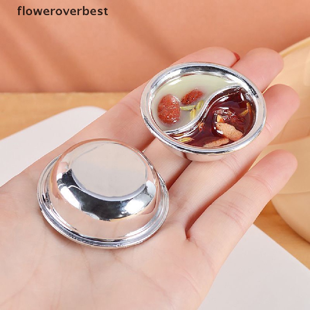 Phụ kiện trang trí nội thất nhà búp bê mô hình mô phỏng lẩu mini.