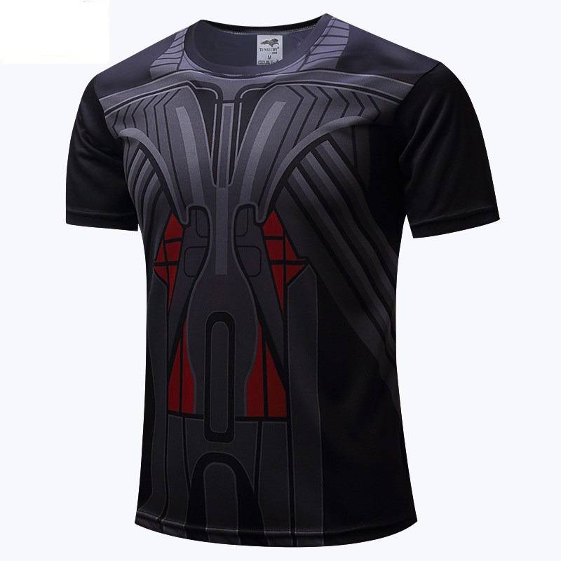 Áo nam Tay Ngắn In Hình Iron Man Superman Trong The Avengers Thời Trang