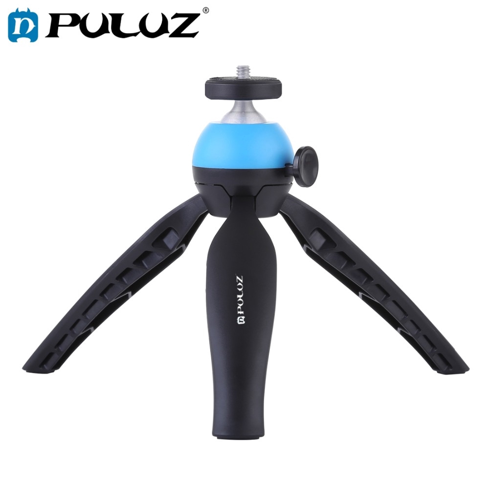 PULUZ xách tay Pocket Mini Tripod Mount & 360 Bằng bóng Head cho GoPro 7/6/5 điện minh / cho iPhone X / XX / DSLR DV