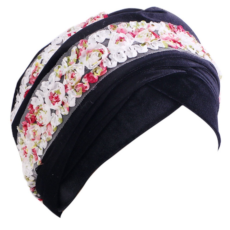 Khăn Trùm Đầu Vải Nhung Dạng Xoắn Phong Cách Bohemia