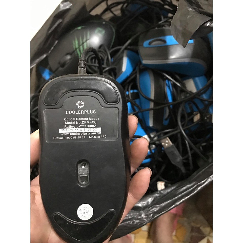 Chuột máy tính có dây hãng đã qua sử dụng-chạy ngon