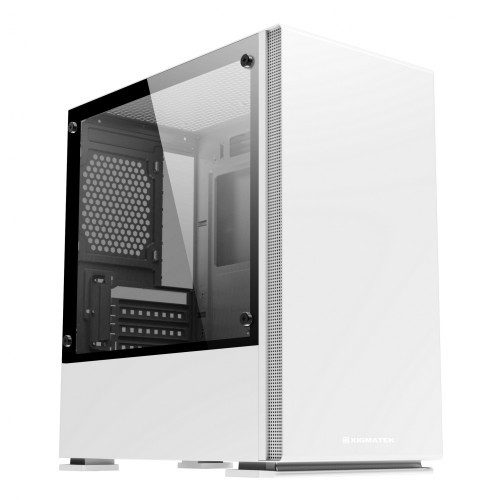 VỎ CASE MÁY TÍNH CASE XIGMATEK NYC ARTIC WHITE