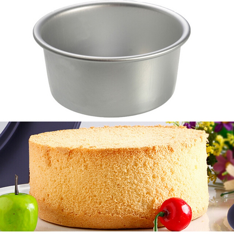 1pc  Khuôn Làm Bánh Sandwich Bằng Nhôm Hình Tròn 5 Kích Cỡ Diy