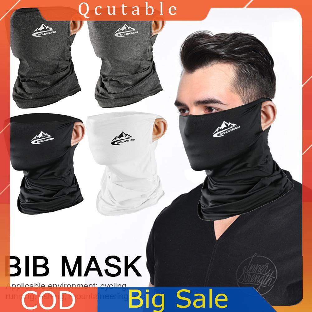 Khăn trùm mặt và cổ bằng lụa băng chống nắng đa năng khi lái xe ngoài trời