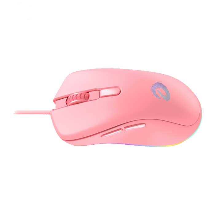 [Tặng Bàn Di Chuột ESP101 Màu Hồng] Chuột Game Dareu EM908 Queen Pink RGB - Chính Hãng