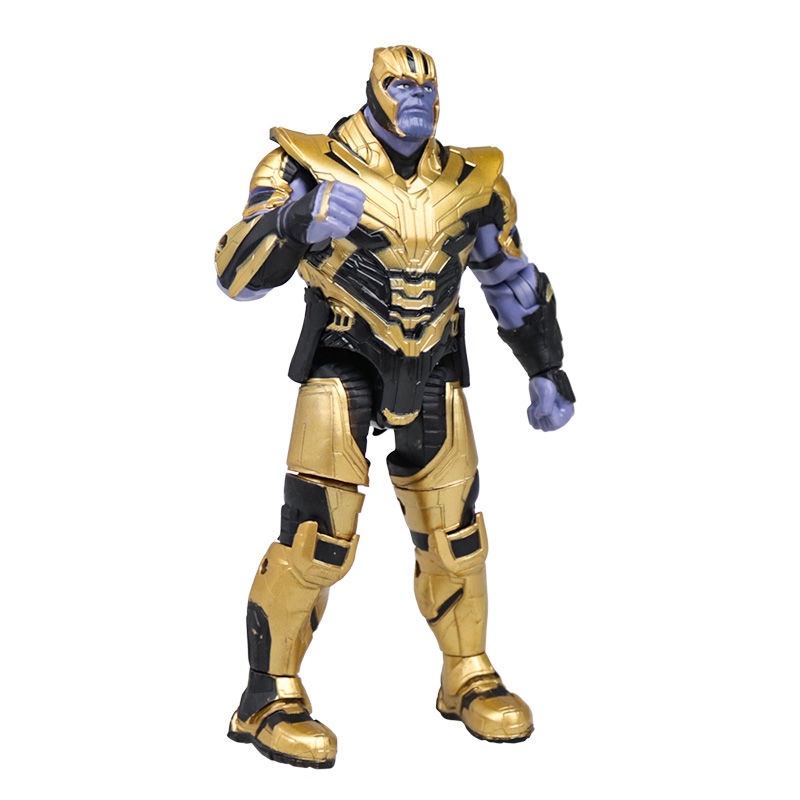 Mô Hình Đồ Chơi Nhân Vật Siêu Anh Hùng Marvel Avengers 4 Spiderman Iron Man Hulk Thanos 3