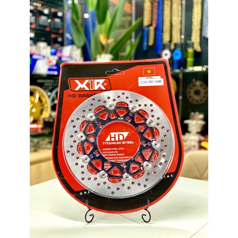 Đĩa thắng trước EXCITER150 size 290-289 X1R chính hãng