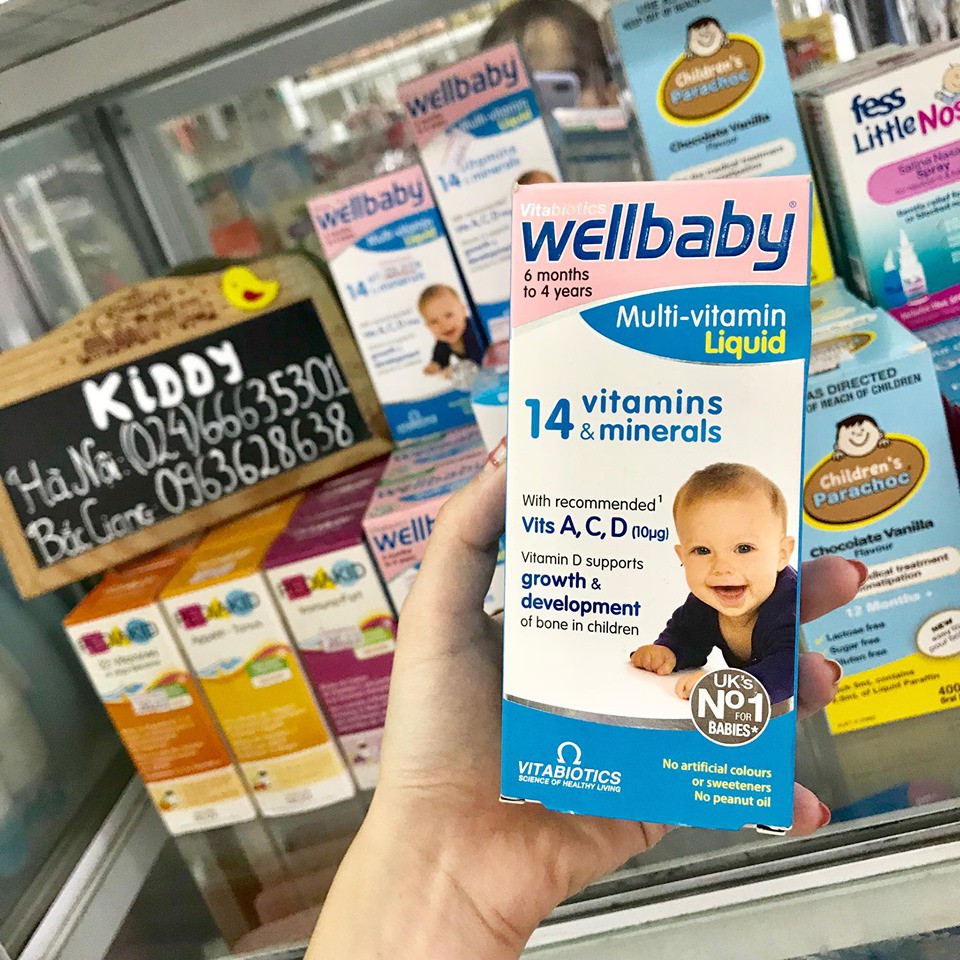 well baby 14 vitamin
