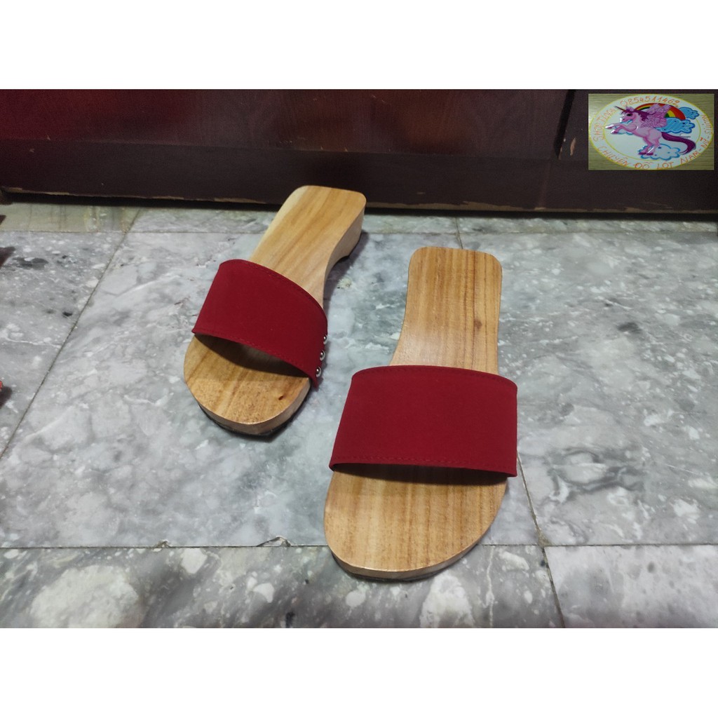 Guốc Gỗ Guốc Mộc 4 Phân