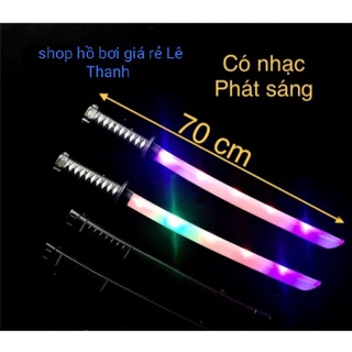 Đồ chơi trẻ em , kiếm nhật katana phát sáng