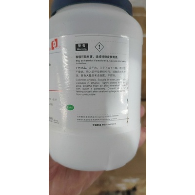 Hoá chất sodium chloride NaCl JHD CAS 7647-14-5 lọ 500g natri clorua sơn đầu