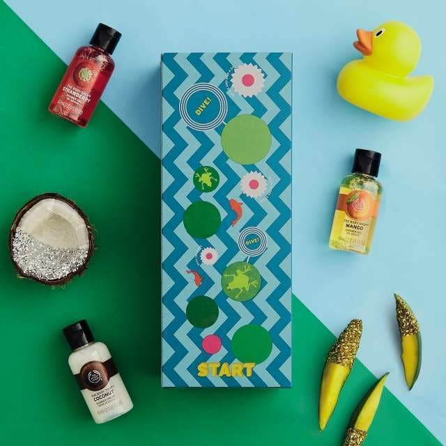 SET QUÀ TẶNG THE BODY SHOP DUCK N DIVE SHOWER GEL SET