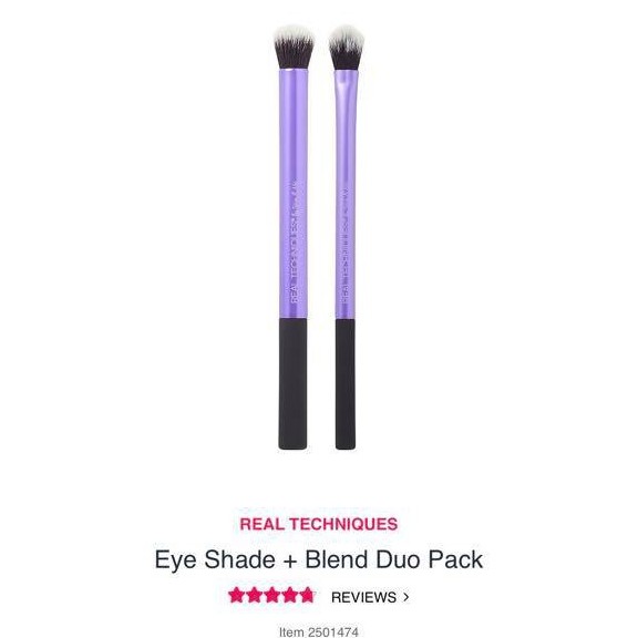 Bộ 2 cọ mắt Real Techniques Eyeshade + Blend