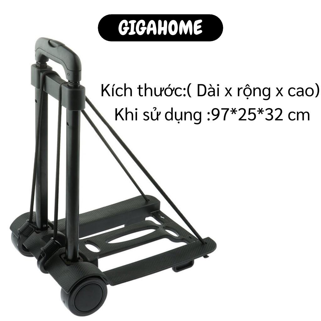 Xe Vận Chuyển Hàng GIGAHOME Xe Đẩy Hành Lý Gấp Gọn Thông Minh Tiện Dụng, Chất Chắn Bền Đẹp 7507