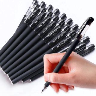 Set 10 Bút Gel 0.5mm Màu Đỏ/Đen/Xanh