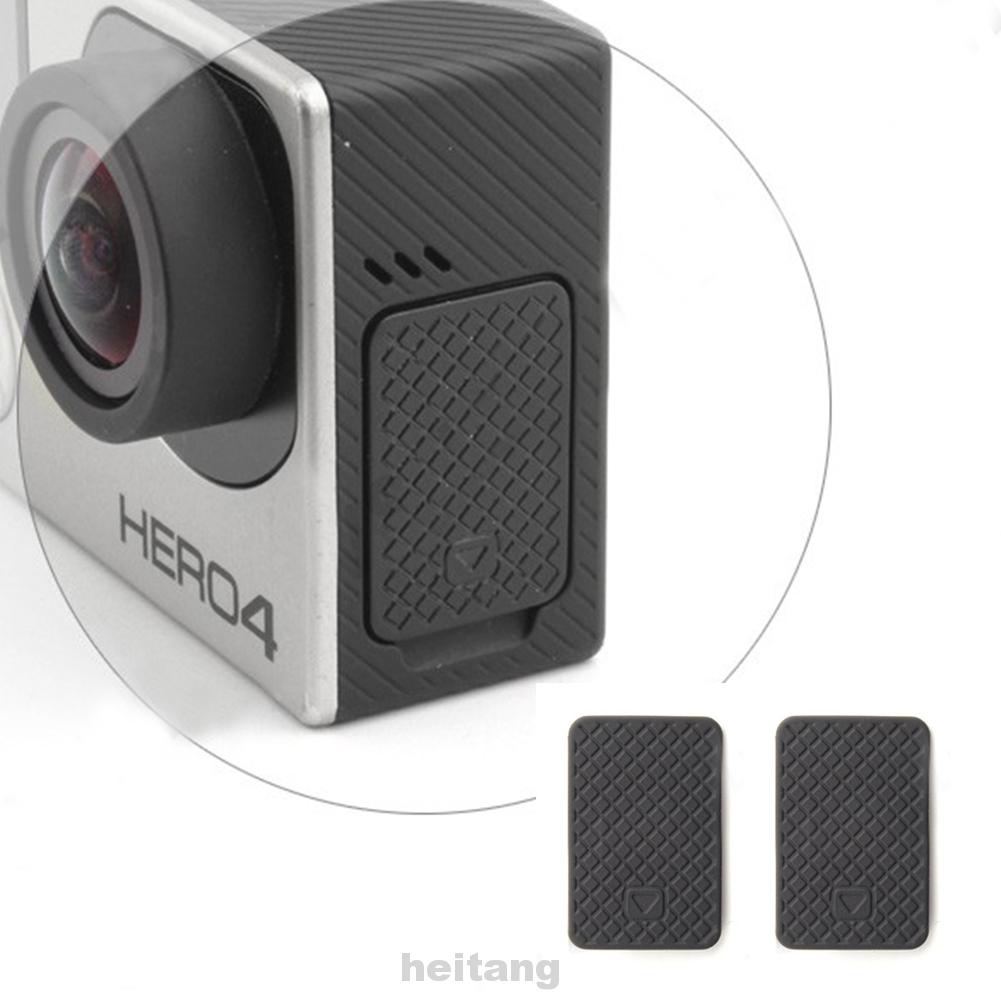 2 práctico NegroB puerta lateral funda Tapón Repuesto para GoPro Hero 4 3+ 3