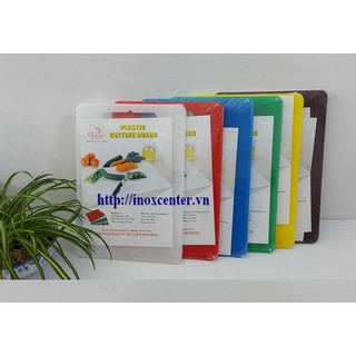 THỚT NHỰA MÀU CÔNG NGHIỆP CAO CẤP 25X35X1 CM
